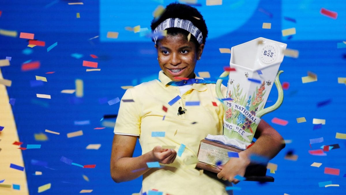 14-Year-Old Becomes First African-American To Win US Spelling Bee In Nearly 99 Years