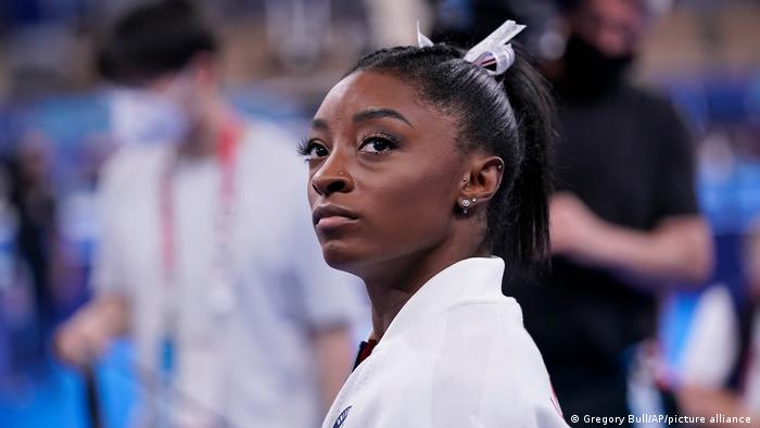 American Simone Biles Withdraws From Individuals All-Around Finals Citing Mental Health Concerns