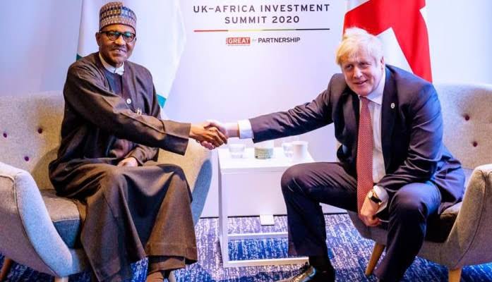 Boris Johnson Tells Buhari UK Is Available To Assist Nigeria In Its War Against Terrorism