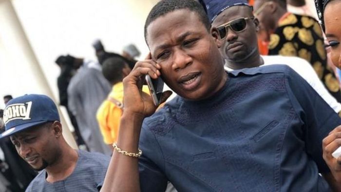 Armed Men Raid Sunday Igboho’s Home, Hours Before His Lagos Rally