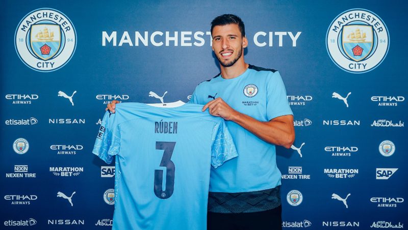 Portugal Defender Ruben Dias Signs New Man City Contract