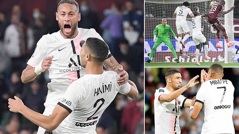 PSG Maintain 100% Ligue 1 Start with Victory at Metz