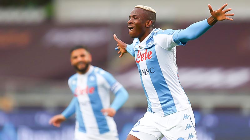Victor Osimhen on Target As Napoli Thrash Udinese
