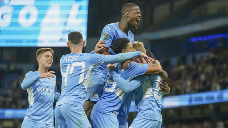 EFL Cup Holders Man City Survive Early Scare Defeat Wycombe Wanderers