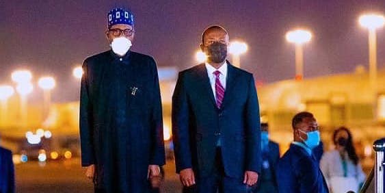 Buhari Arrives In Ethiopia For Inauguration Of Prime Minister Abiy Ahmed