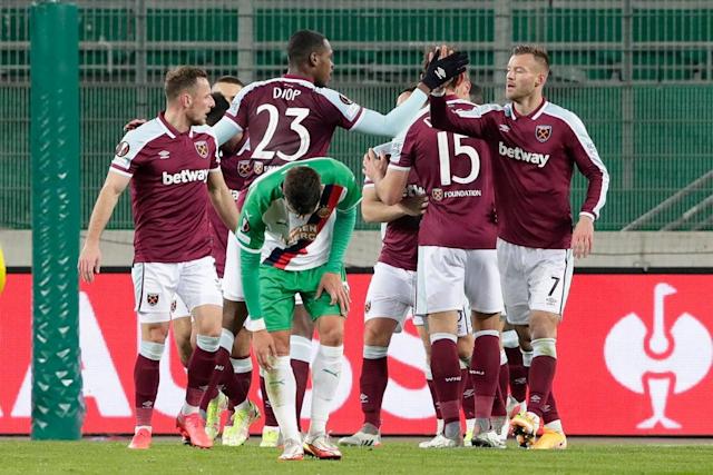 West Ham Through To Europa League Last-16 After Win Over Rapid Vienna