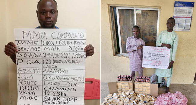 NDLEA Arrests ‘Notorious’ Drug Dealer Behind London-Bound Multiple Consignments