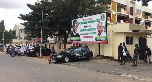 Police Takes Over APC Secretariat Over Planned ‘Buni Must Go’ Protest