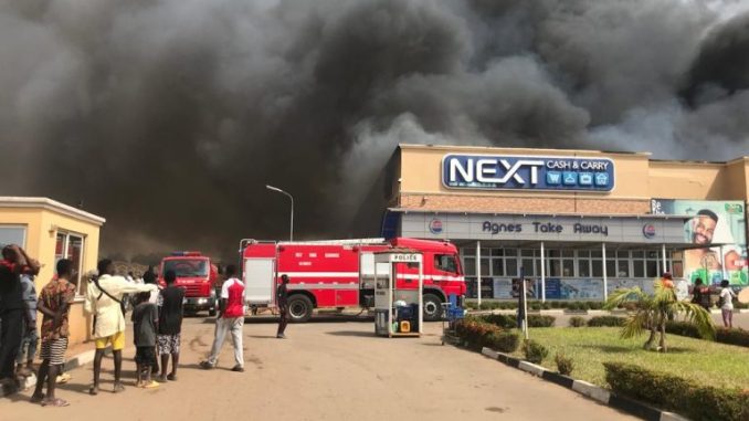 Next cash and carry demands investigation into fire incident at mall.