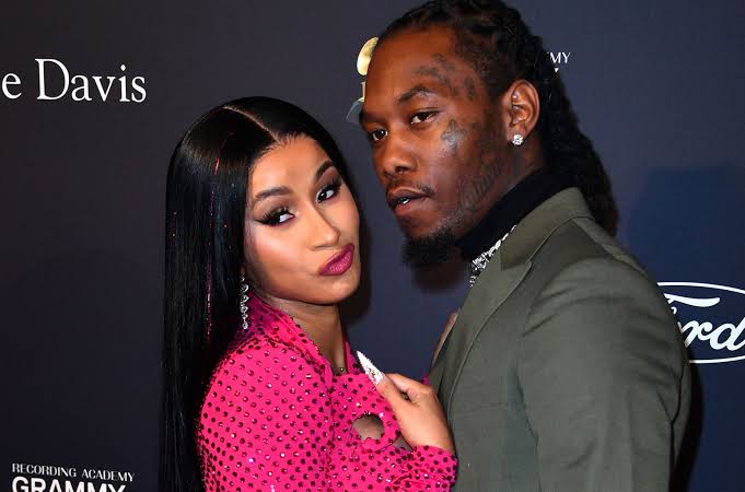 American Rapper Cardi B Celebrates Hubby Offset On His 30th Birthday