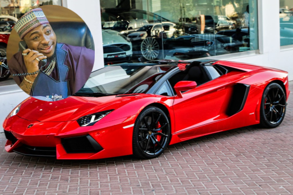 Davido Spoils Himself With Lamborghini Aventador Worth N300M For Christmas