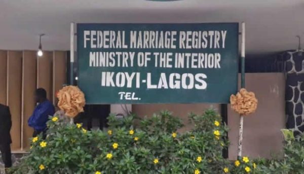 Marriages Conducted At Federal Marriage Registries, Including Ikoyi Registry, Are Invalid