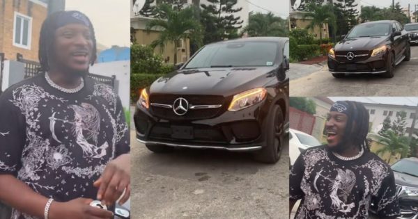 Peruzzi Spoils Himself With Mercedes Benz GLE For His Birthday