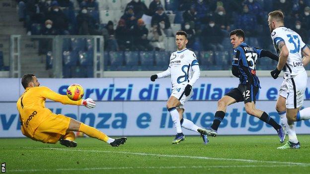 Serie A Leaders Inter Milan Held At Atalanta