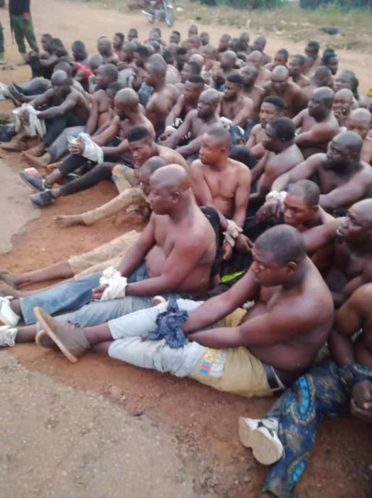 Just In: Governorship Primary: Soldiers Arrest 150 Armed Thugs In Ekiti