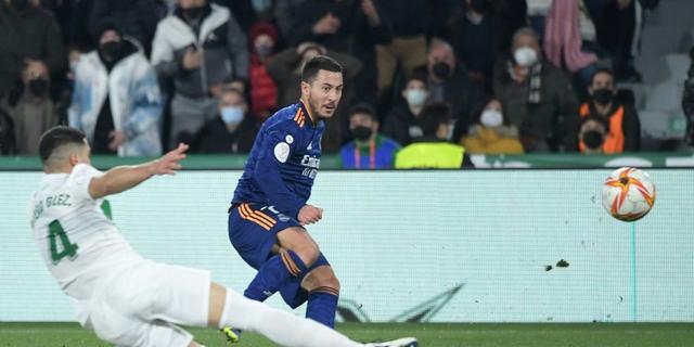 Hazard Fires Winner As Real Madrid Reach Copa Del Rey Last Eight