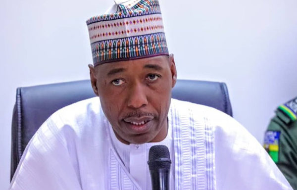 Borno State Governor Zulum Says He Is Not Nursing Any Higher Political Ambition In 2023