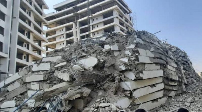 Lagos State Government Says Approval Not Gotten Before Construction Started On Collapsed Ikoyi Multi-Storrey Building 