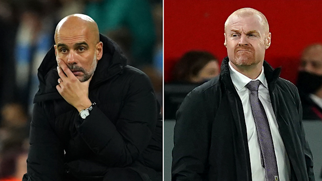 Burnley’s Sean Dyche And Man City’s Pep Guardiola Test Positive For Covid