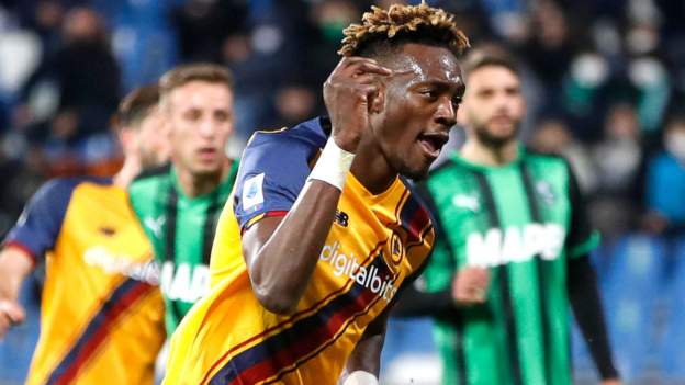 Tammy Abraham Scores 17th Of Season But Roma Held At Sassuolo