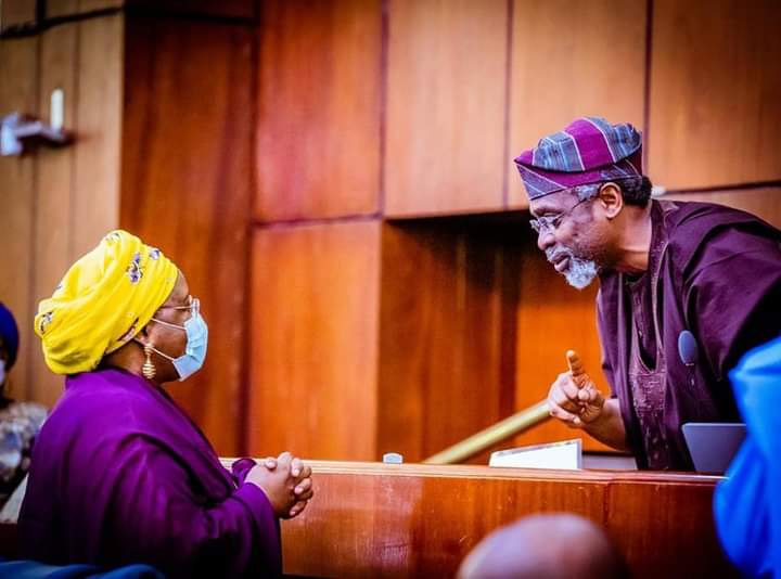 First Lady Aisha Buhari Storms National Assembly, Observes Constitution Review Submission
