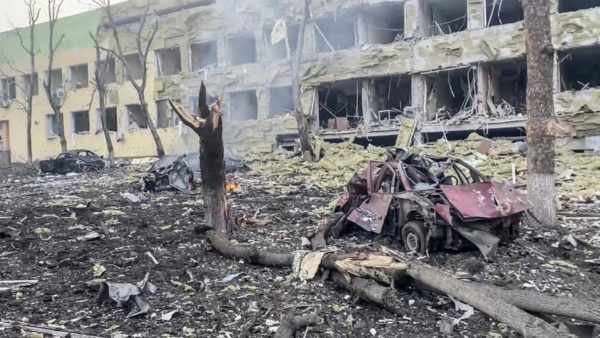 Russia Invasion Of Ukraine Escalates As Children Hospital In Mariupol Destroyed By Airstrike