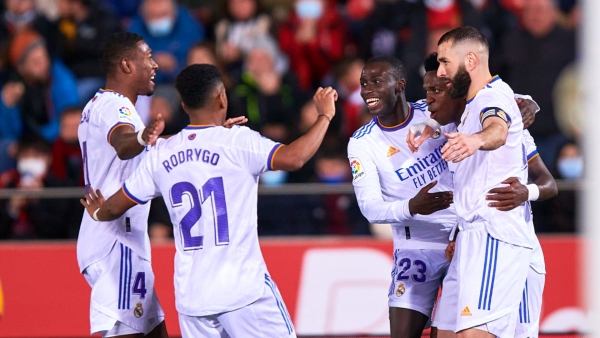 Real Madrid Beat Mallorca To Go 10 Points Clear