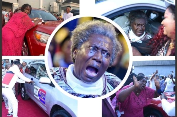 Nollywood Veterans Chinwe Owoh And Cynthia Okereke Get Car Gifts From Pastor