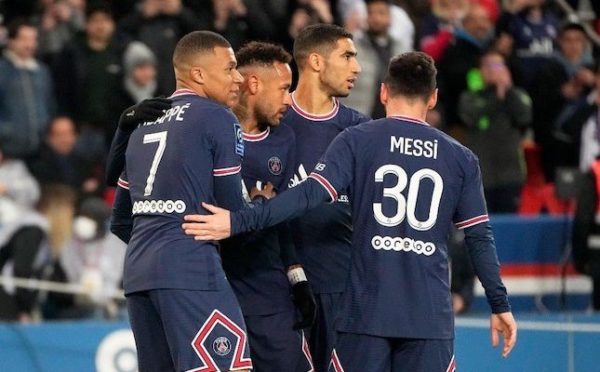 Mbappe, Neymar, Messi All On Target As PSG Beat Lorient