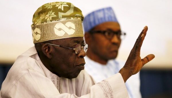 Bola Tinubu Insists He Is Going To Succeed President Buhari; Says He Made Him Win In 2015