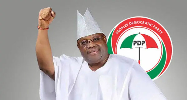 PDP Chairman, Other Party Leaders Congratulate Senator Ademola Adeleke