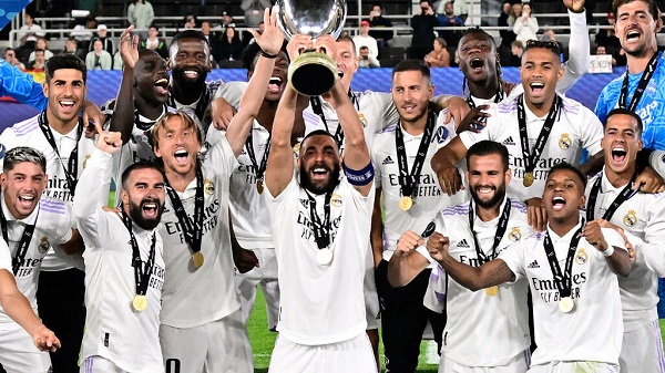 Real Madrid Outclass Eintracht Frankfurt, Win UEFA Super Cup