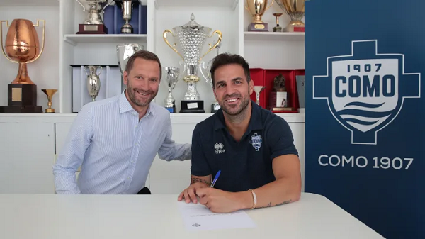 Fabregas Joins Serie B Side Como