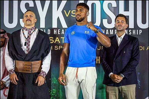 Joshua Usyk To Receive £332m Each For Title Rematch 5509