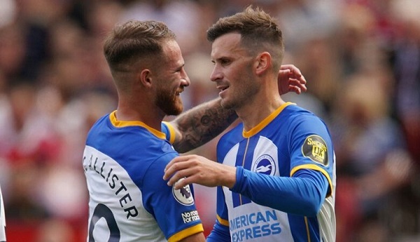 Pascal Gross Double Hands Erik Ten Hag Defeat On Premier League Debut