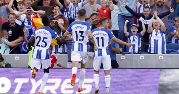 Brighton Beat Leicester 5-2 To Extend Superb Start