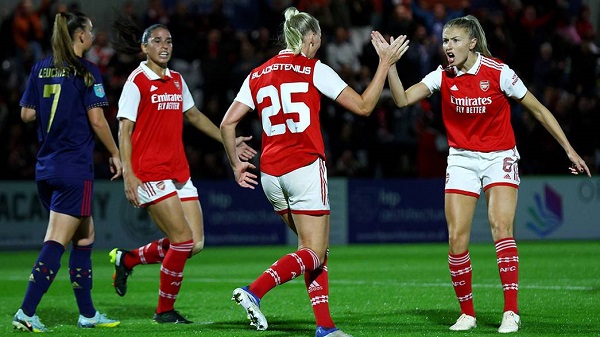Arsenal Women Settle For Draw After Late Ajax Equaliser