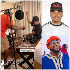 Davido Spotted In Studio With Chance The Rapper