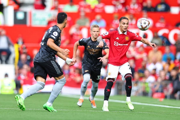 Antony Scores As Man Utd End Arsenal’s Winning Run