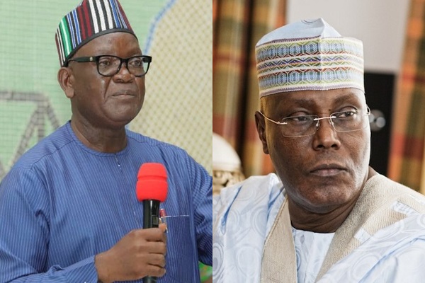 Benue State Governor Samuel Ortom Asks PDP’s Atiku To Apologize To Him For Outburst Or Will Lose The State’s Votes