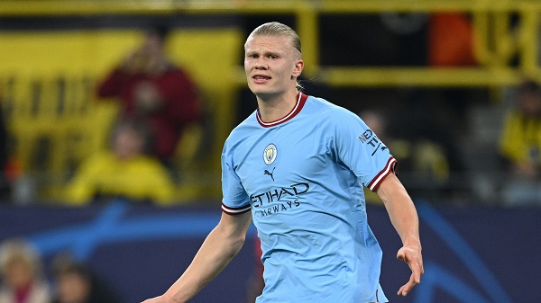 Erling Haaland Suffers Knock In Man City UCL Draw Away At Borussia Dortmund