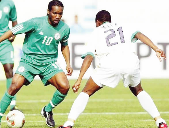 Okocha Top List Of Most Dribbles In World Cup Game