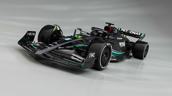 Mercedes Goes Black for 2023 Formula One Season