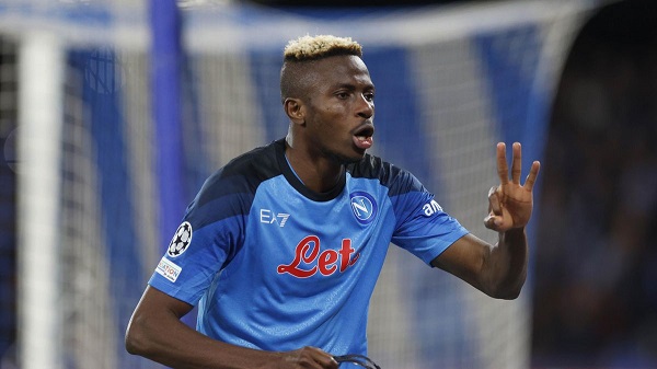 Osimhen Double Helps Napoli See Off Frankurt