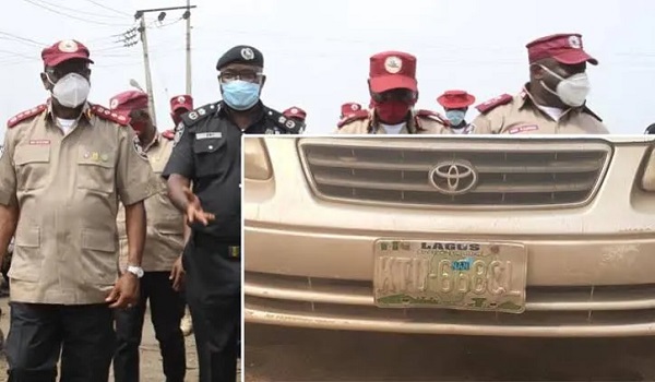 Drivers With Faded Number Vehicle Plates Are Security Risk – FRSC