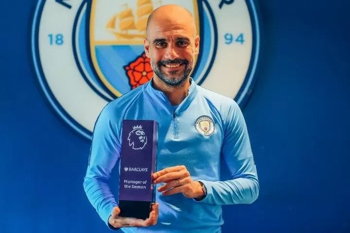 Pep Guardiola Has Been Named Premier League Manager of the Year