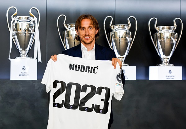 Luka Modric Commits to Extended Stay at Real Madrid with New Deal