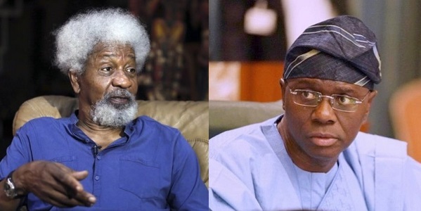 Governor Sanwo-Olu Congratulates Soyinka on His 89th Birthday