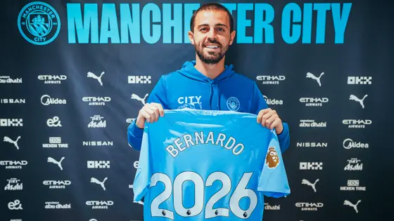 Bernardo Silva Signs Manchester City Contract Extension Until 2026