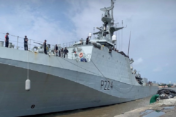 Nigeria Receives UK’s Warship To Boost Security